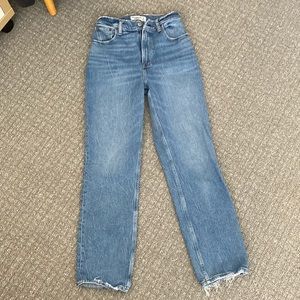 Abercrombie curve love 90s straight jeans
